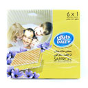 بستنی زعفرانی ویفری پک 6 عددی دایتی