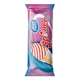 بستنی قیفی اسپینر با تزئین مارمالاد دایتی