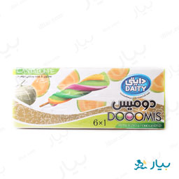 بستنی اسپیرال دومیس طالبی جعبه ای 6 عددی دایتی
