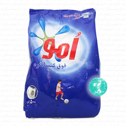 پودر ماشین لباسشویی فوق کنسانتره 500 گرمی امو