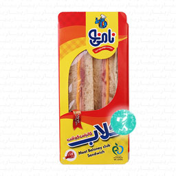 ساندویچ کلاب کالباس گوشت نامی نو