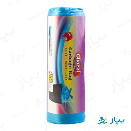 کیسه زباله تک رول پرفراژی (آبی) 20 عددی غزال