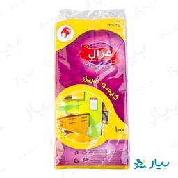 کیسه فریزر تقویمی (پشت چسبدار) 100عددی غزال