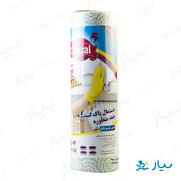 دستمال پاک کننده چند منظوره 25 عددی غزال