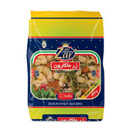 ماکارونی فرمی پاپریکا شلز 500 گرمی زرماکارون