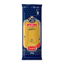 اسپاگتی 1/5 وزن 500 گرمی زرماکارون