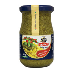 سس پاستا پستو و ریحان 185 گرمی زرماکارون