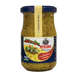 سس پاستا پستو و فلفل تند 185 گرمی زرماکارون