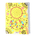 دفتر دانش آموزی سیمی 200 برگ سام