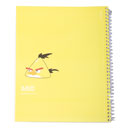 دفتر سیمی 80 برگ سام