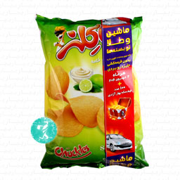 چیپس لیمو ترش و خامه 130گرمی چاکلز