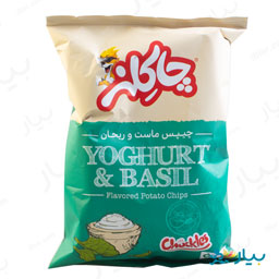 چیپس ماست و ریحان 55 گرمی چاکلز