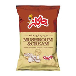 چیپس قارچ و خامه 45 گرمی چاکلز