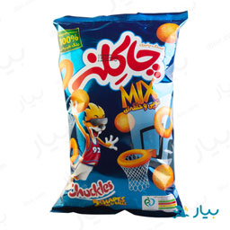 اسنک پنیری توپی و حلقه ای 44 گرمی چاکلز