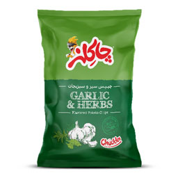 چاکلز چیپس سیر و سبزیجات 75گرمی