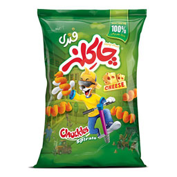 اسنک فنری پنیری 60 گرمی چاکلز