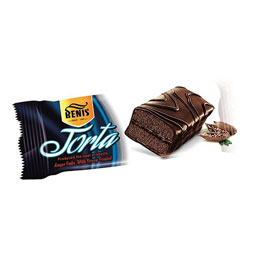 بنیس کیک لایه ای تورتا روکش شکلاتی