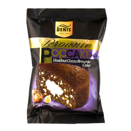 کیک روغنی کاکائویی پوپ 80 گرمی بنیس