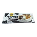 کیک مینی رول کرم کاکائو با مغز وانیل سوت رول بنیس