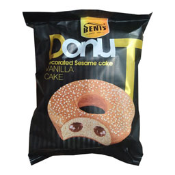 کیک وانیلی کنجدی دانو بنیس