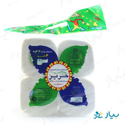 دستمال توالت 4قلو ساده حریر