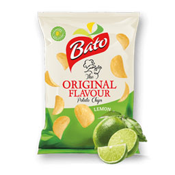 چیپس لیمویی 60 گرمی باتو
