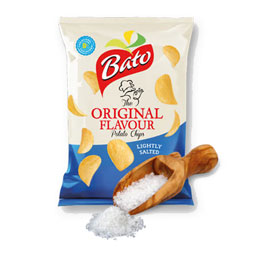 چیپس ‌ساده ‌نمکی 60 گرمی باتو