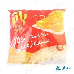 سیب زمینی خلالی نیمه منجمد 750 گرمی باتو