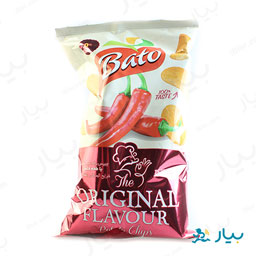 چیپس برگه ای فلفلی 90 گرمی باتو