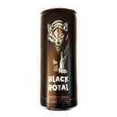 نوشابه گازدار انرژی زا قوطی 500 میلی لیتری بلک رویال