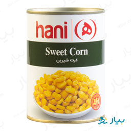 کنسرو ذرت شیرین 380 گرمی هانی