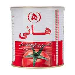 رب گوجه فرنگی مقدار 800 گرمی هانی