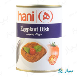 خوراک بادمجان 380 گرمی هانی