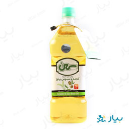 روغن مایع مخلوط کنجد و سبوس برنج 900گرمی سمن