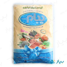 کیسه فریزر 500 گرمی پیام پلاست