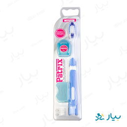 مسواک و نخ دندان پاورفول وایتنینگ بزرگسال متوسط پاتریکس