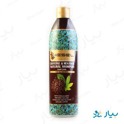 شامپو کافئین و منتول 400 گرمی هسل
