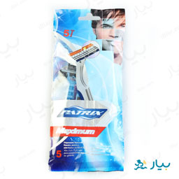 تیغ سه لبه صابوندار آقایان سلفونی 5عددی پاتریکس