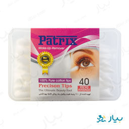 گوش پاک کن 40 عددی پاتریکس