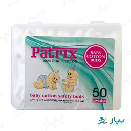 گوش پاک کن کودک 50 عددی پاتریکس