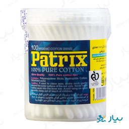 گوش پاک کن 100 عددی پاتریکس