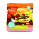 همبرگر نمونه 60 درصد گوشت سارونتا 500 گرمی پاکدام