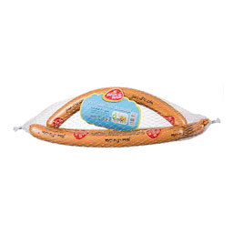 سوسیس هات داگ ممتاز 70 درصد گوشت توری 500گرمی شام شام