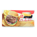 تاپ برگر 400 گرمی 90 درصد گوشت 4عددی شام شام