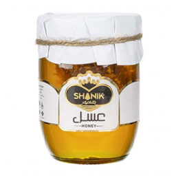 عسل موم دار شیشه 900گرمی شانیک