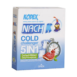 کدکس کاندوم سرد کننده (1*5) 3 عددی کد1209462