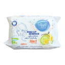 دستمال مرطوب پاک کننده آرایشی 20 برگی دافی