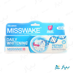 خمیر دندان سفید کننده روزانه 100 میلی گرمی میسویک