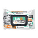 دستمال مرطوب آرایش پاک کن درب دار پوستای چرب 50 عددی نینو