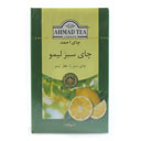 چای سبز لیمو 100 گرمی احمد